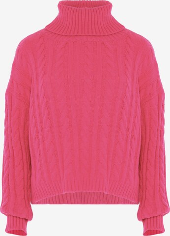 Libbi Sweater in Pink: front