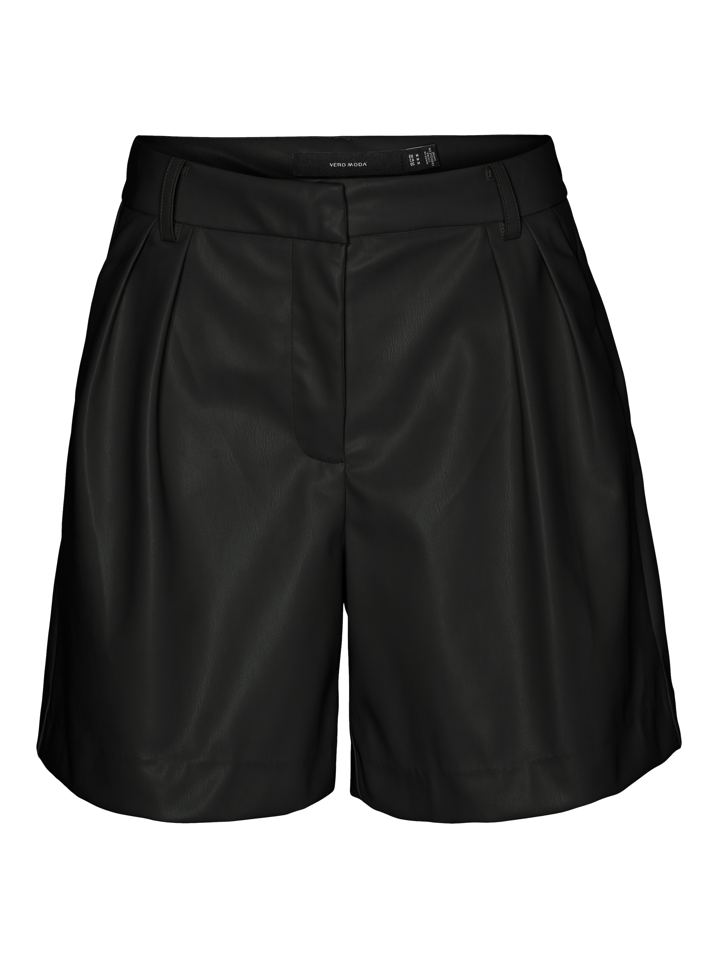 Regular Pantalon à pince 'VMDINA' VERO MODA en noir : devant