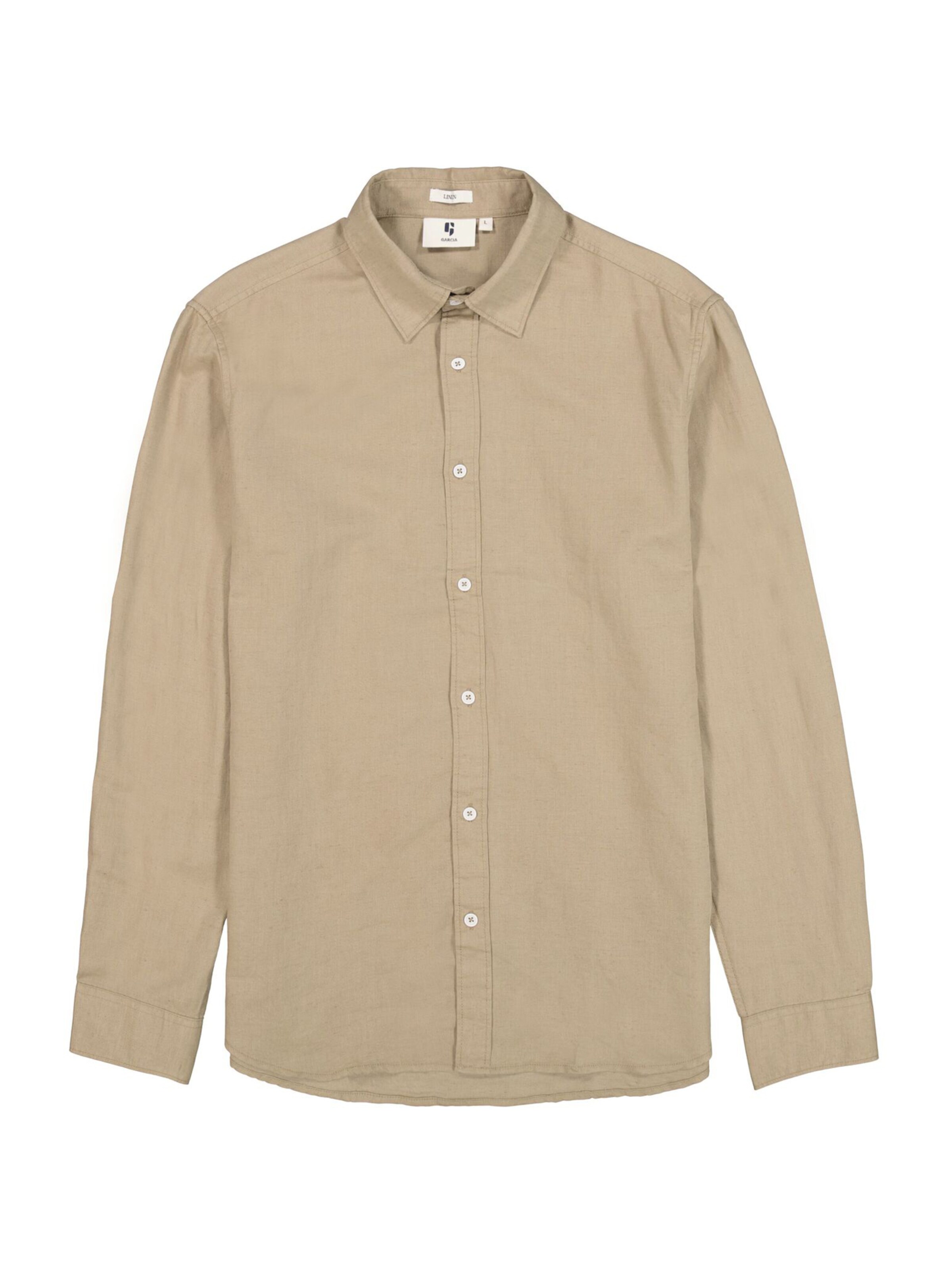 Camicia di GARCIA in marrone: frontale