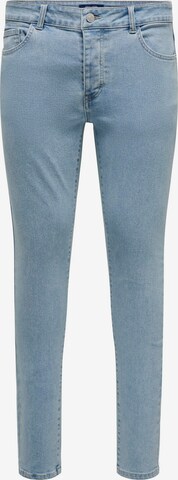 Only & Sons Skinny Jeans 'WARP' in Blauw: voorkant