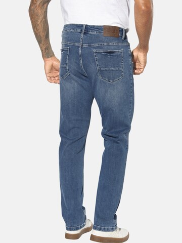 Jan Vanderstorm Loose fit Jeans ' Fjordsen ' in Blue