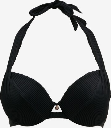 Orsay T-shirt Bikini Top in Black: front