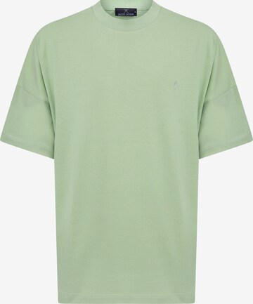 Jacey Quinn - Camisa em verde: frente