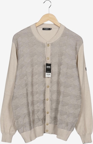 Breidhof Strickjacke XL in Beige: Vorderseite