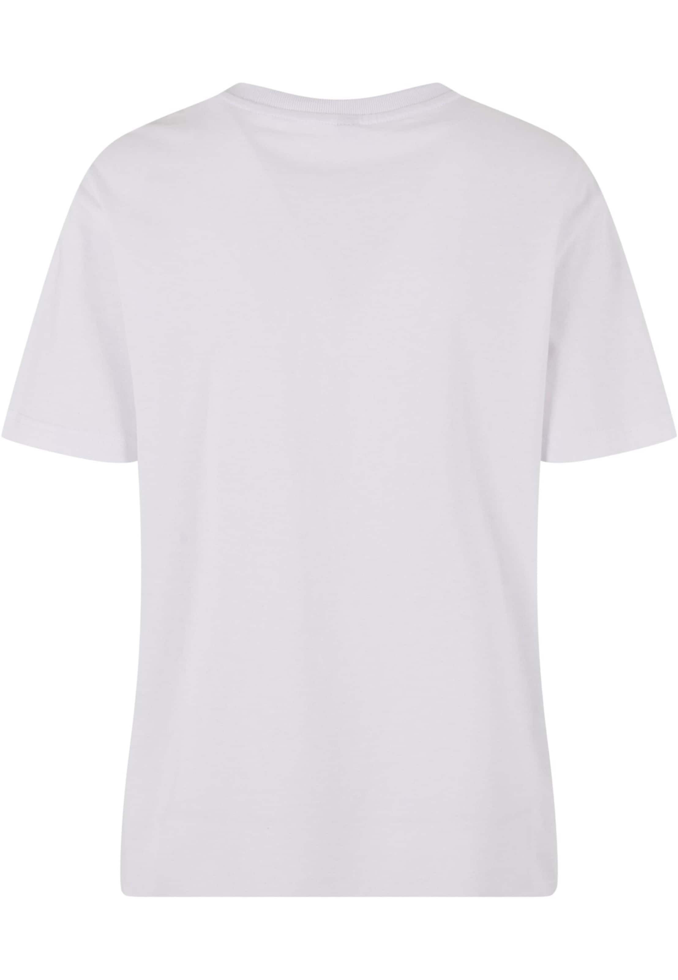 T-shirt 'Lotus' Miss Tee en blanc