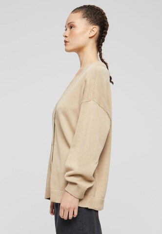 Urban Classics Knit Cardigan in Beige