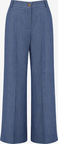 Wide Leg Pantalon Millibar en bleu : devant