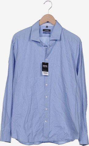 SEIDENSTICKER Button Up Shirt in XXL in Blue: front