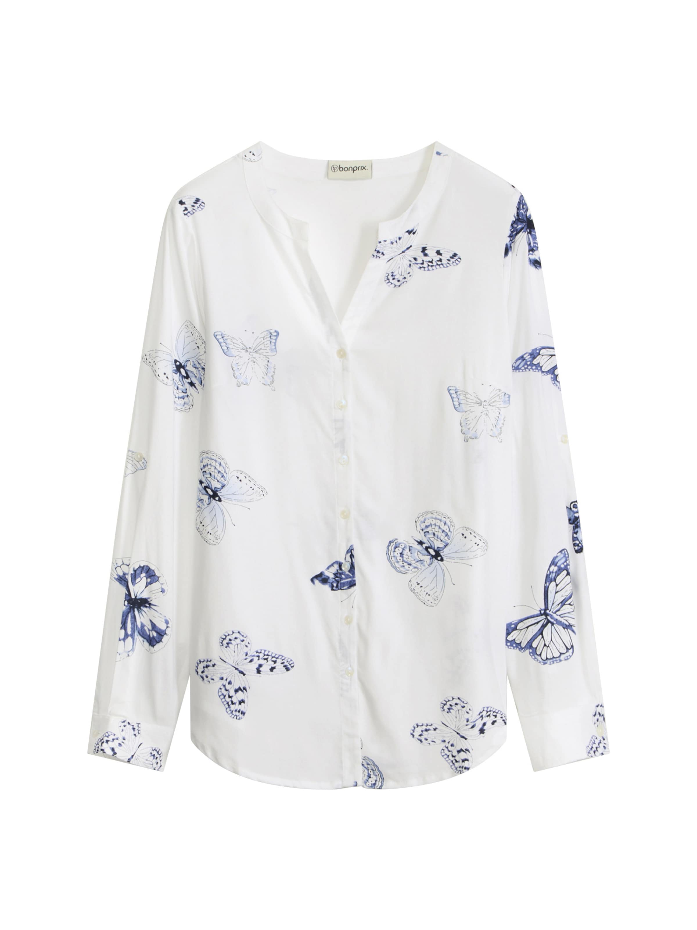 bonprix Bluse in Weiß: Vorderseite