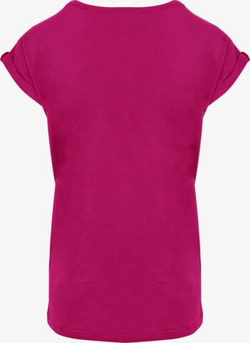 Merchcode Shirt 'Australia X' in Pink