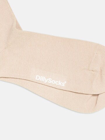 DillySocks Socks in Beige