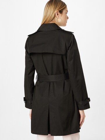 Palton de primăvară-toamnă de la Lauren Ralph Lauren pe negru