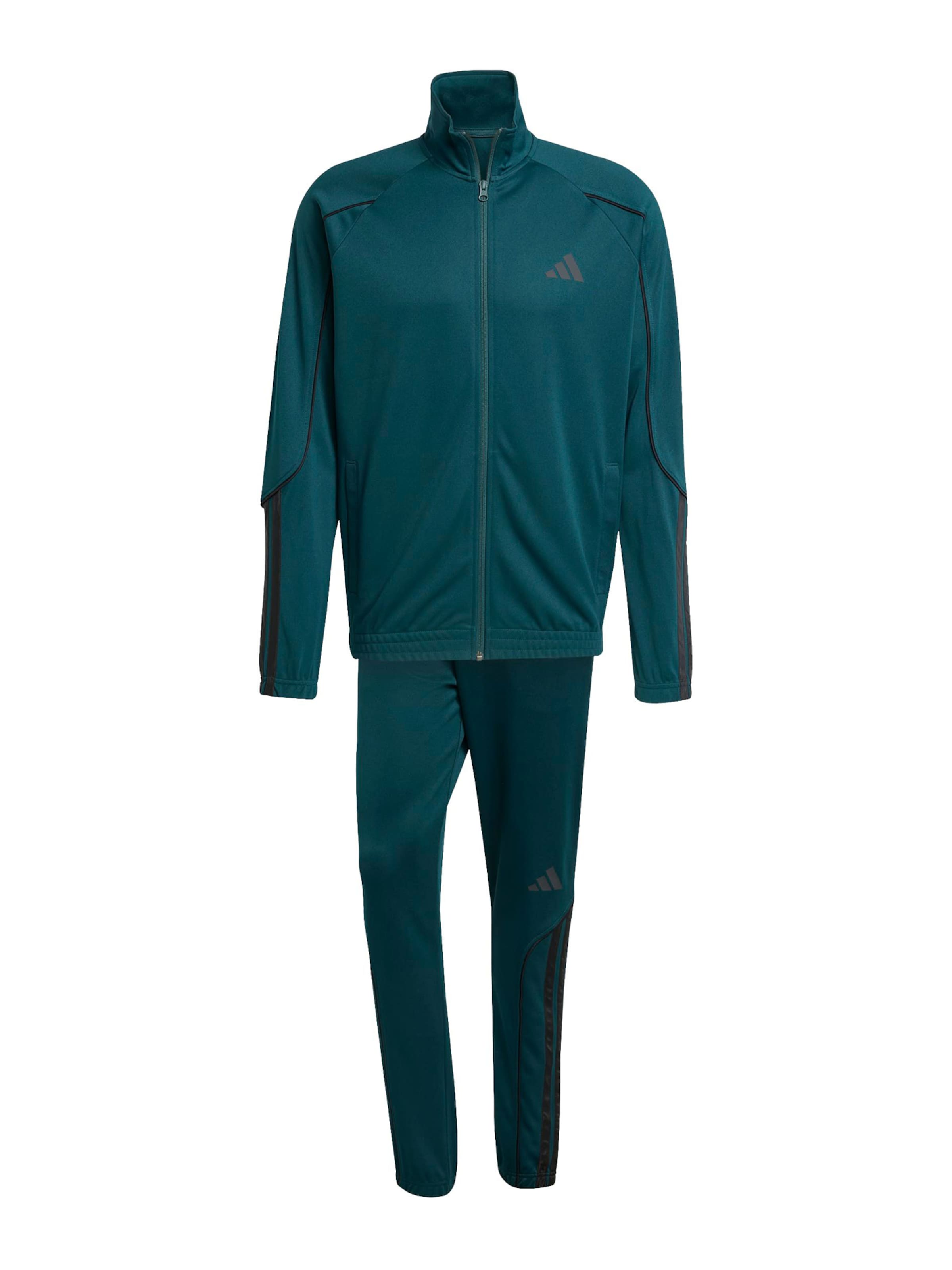 ADIDAS SPORTSWEAR Treniņtērps &#x27;3S STADIUM&#x27;, krāsa - degvielas krāsas / melns, Preces skats