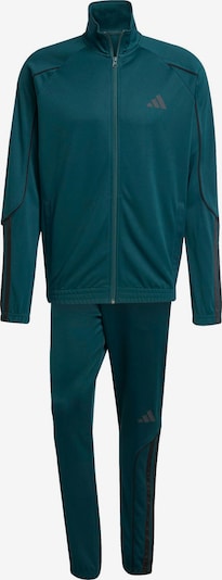 ADIDAS SPORTSWEAR Treenipuku '3S STADIUM' värissä petrooli / musta, Tuotenäkymä