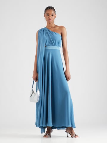 SWING Evening Dress in Blue: front