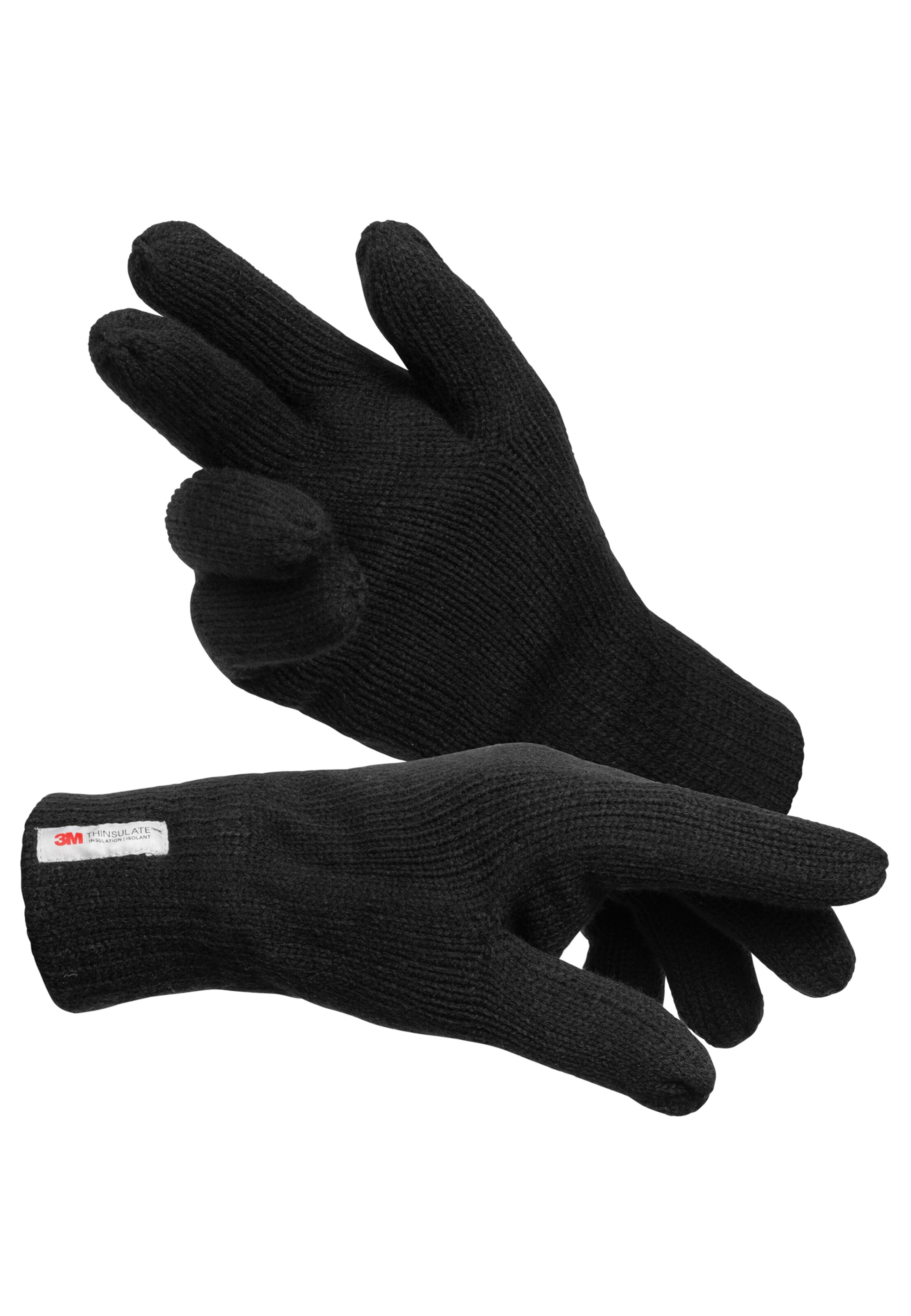 Gants 'Jason' INDICODE JEANS en noir