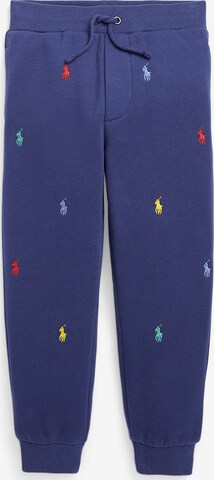 Effilé Pantalon Polo Ralph Lauren en bleu : devant