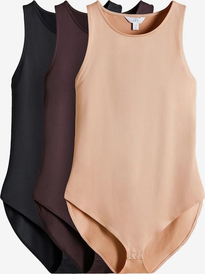 The Set Body - telová / tmavohnedá / čierna, Produkt