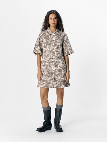OBJECT Shirt dress in Grey