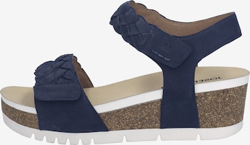 JOSEF SEIBEL Sandal 'QUINN 22' in Blue: front