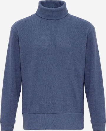 Pull-over Antioch en bleu : devant