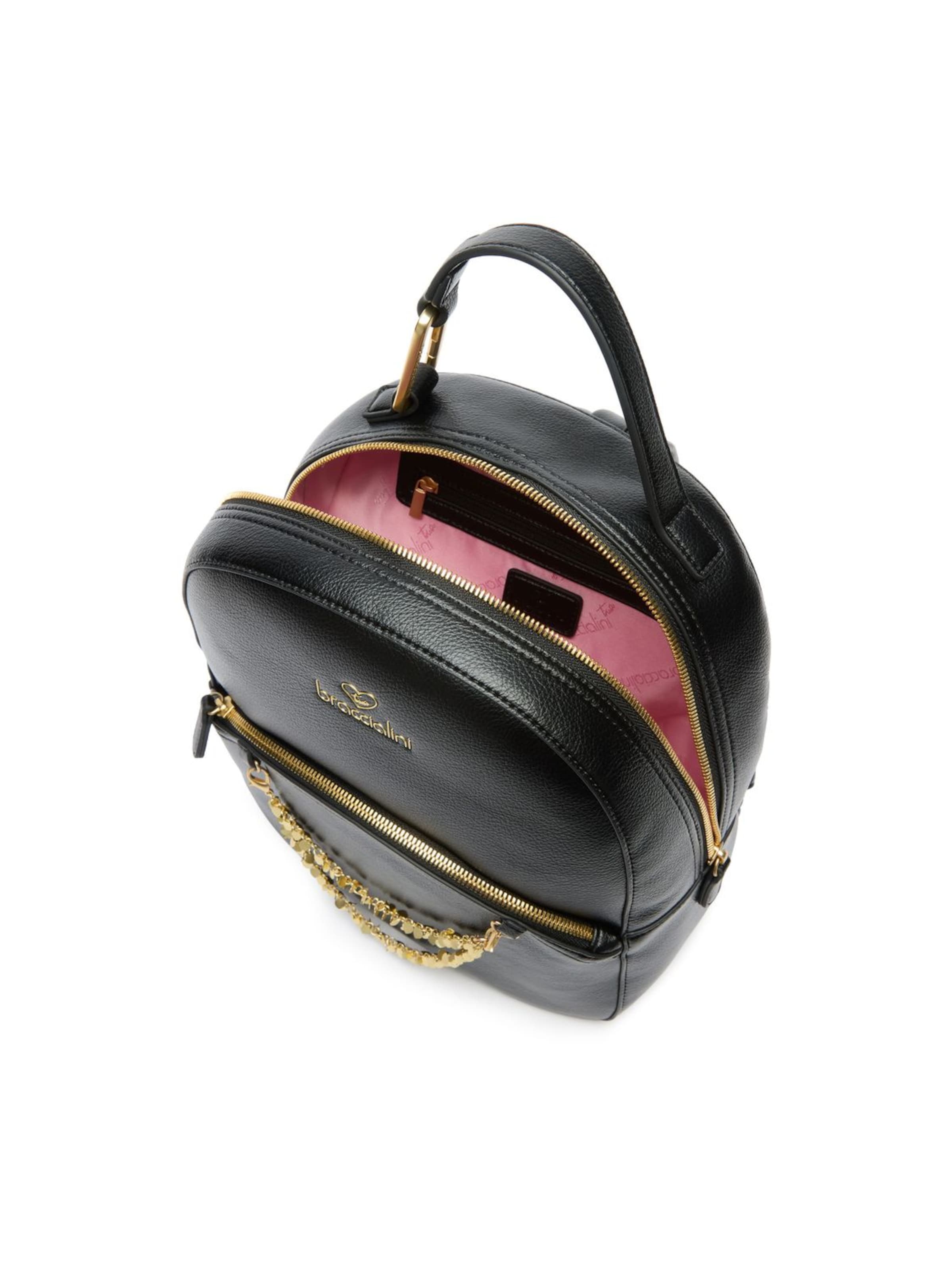 Braccialini Rucksack 'Amy'‌‌‌‌‌‌‌‌‌‌ in Schwarz