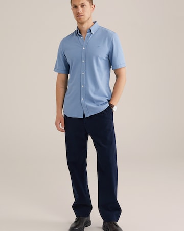 WE Fashion Slim fit Πουκάμισο σε μπλε