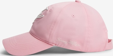 TOMMY HILFIGER Kšiltovka – pink: přední strana