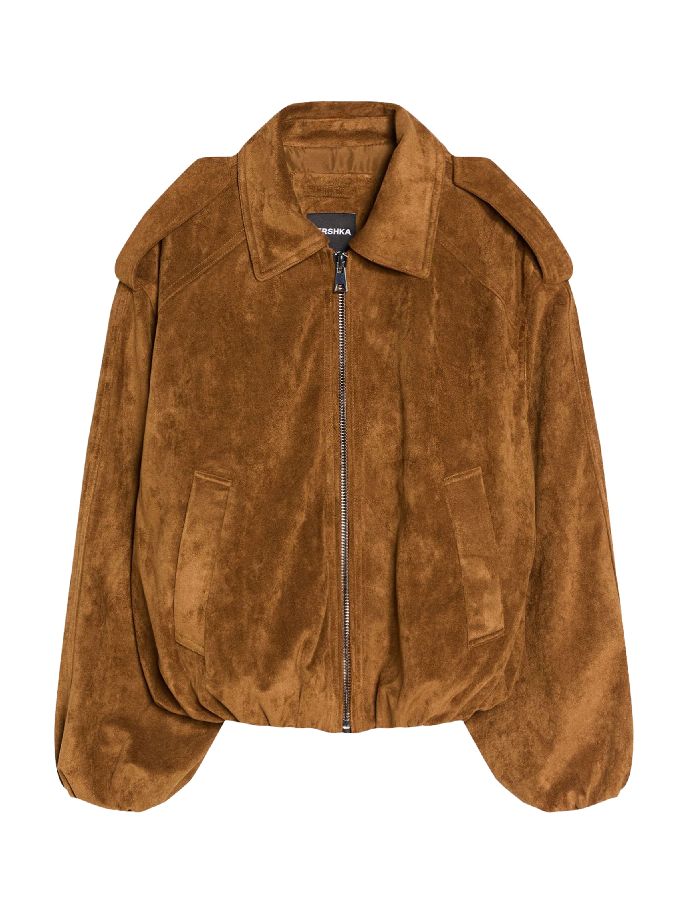 Bershka Overgangsjakke i cognac, Produktvisning