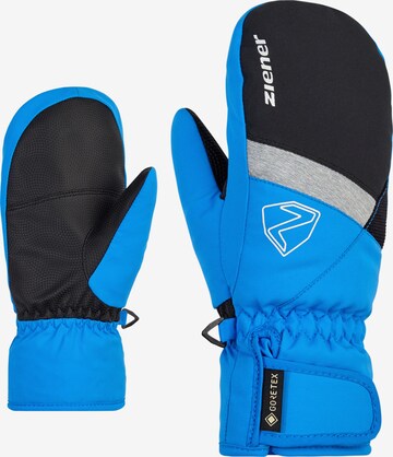 ZIENER Athletic Gloves 'LEVIN' in Blue: front