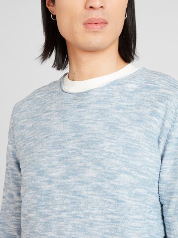 Pull-over 'JJSLub' JACK & JONES en bleu