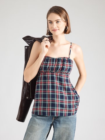 HOLLISTER Top in Blauw: voorkant