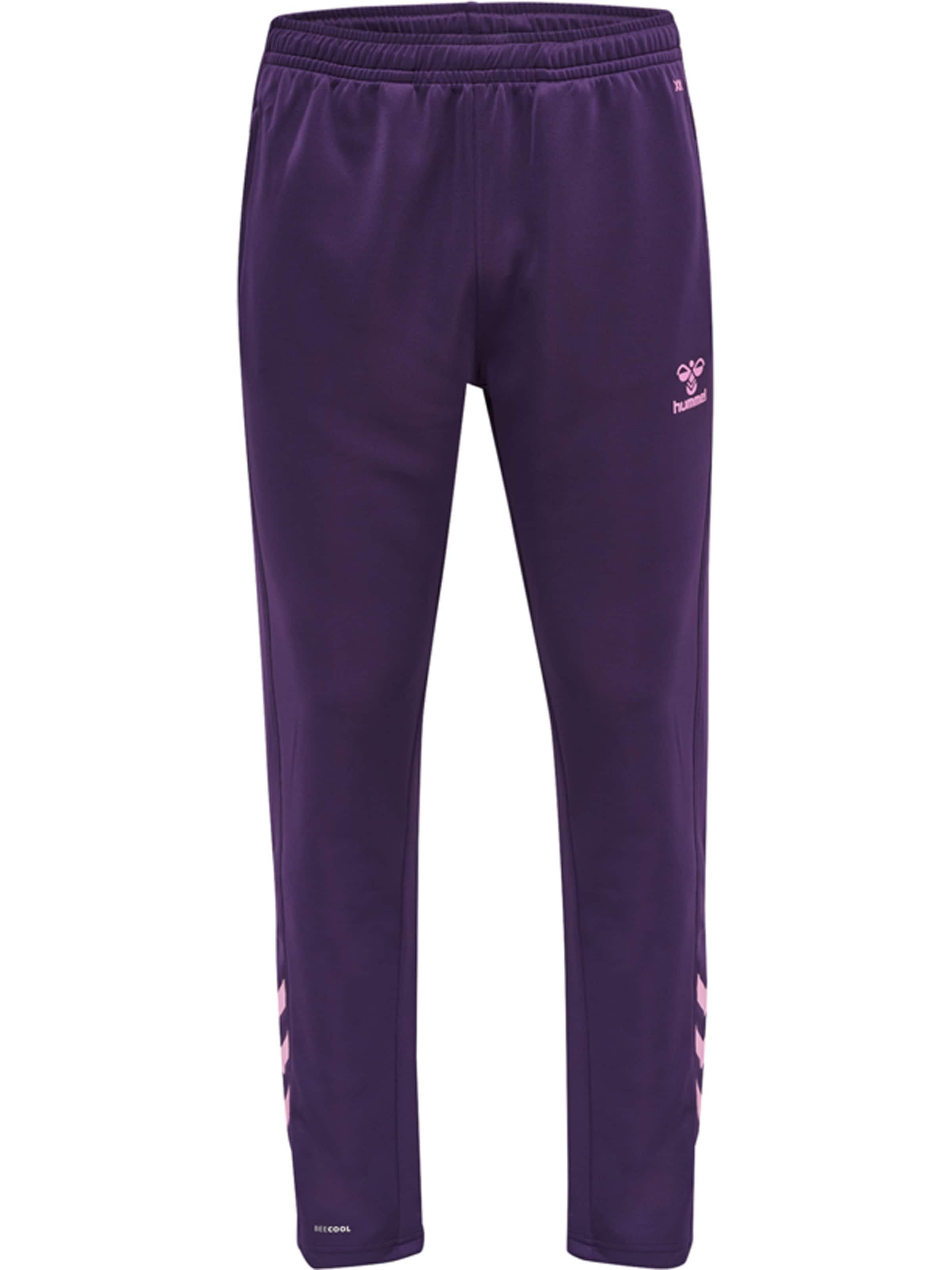 Hummel Regular Sportbroek in Lila: voorkant