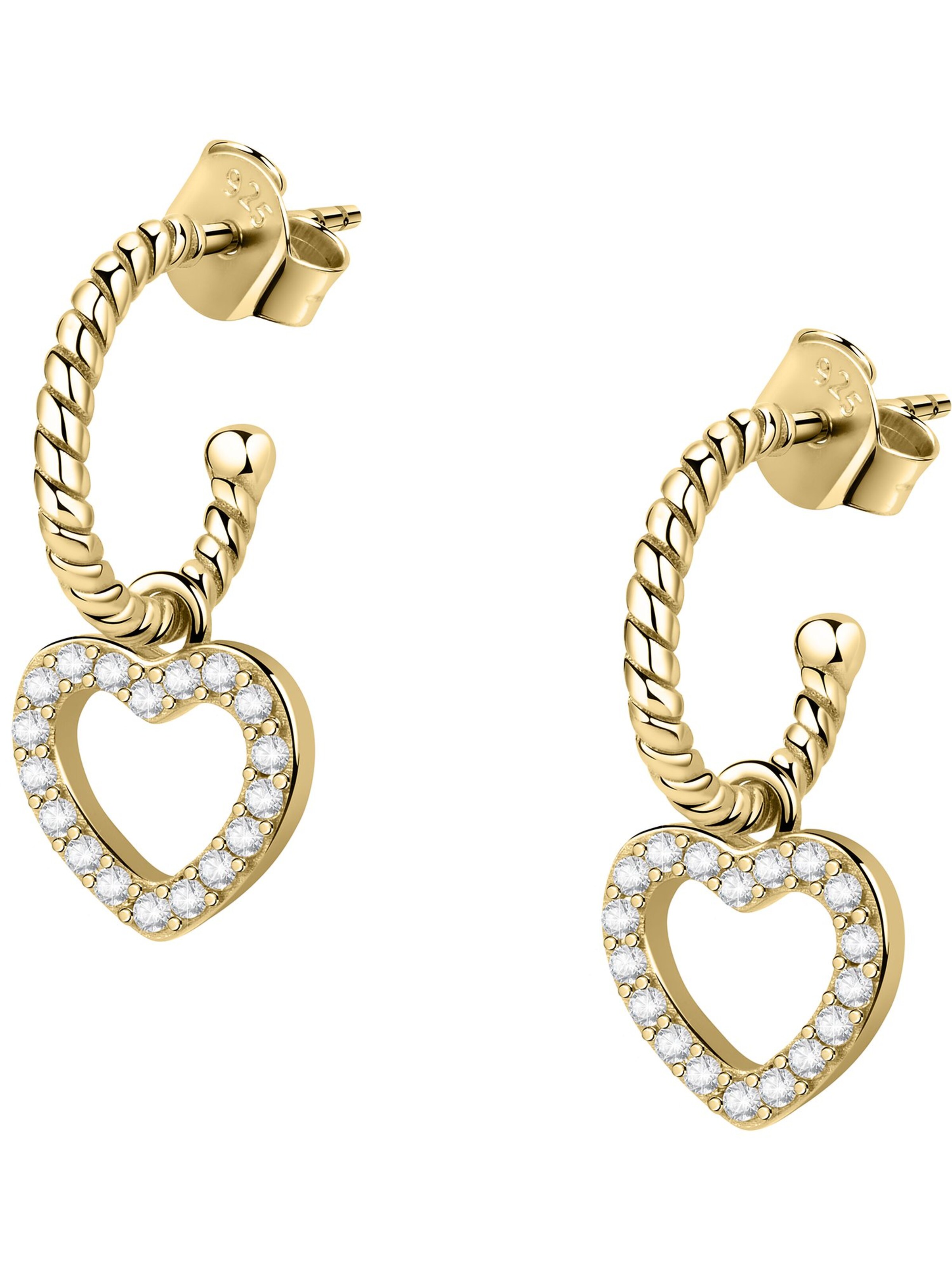 CHRIST Ohrringe in Gold: Vorderseite