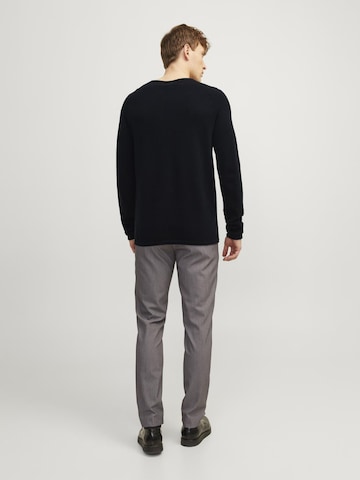 JACK & JONES Средняя посадка Свитер 'JJEHill' в Черный
