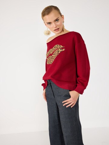 No Matter What Sweatshirt in Rot