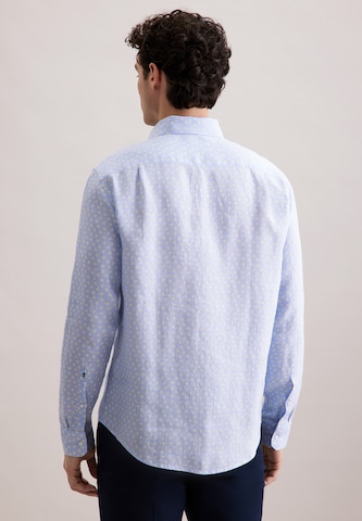 Coupe slim Chemise business SEIDENSTICKER en bleu