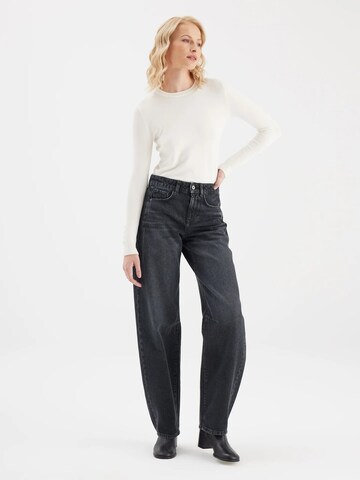 cup of joe denim Baggy Jeans 'Clara' in Black: front