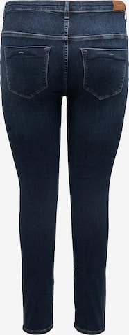 ONLY Carmakoma Slimfit Jeans 'Forever' in Blau