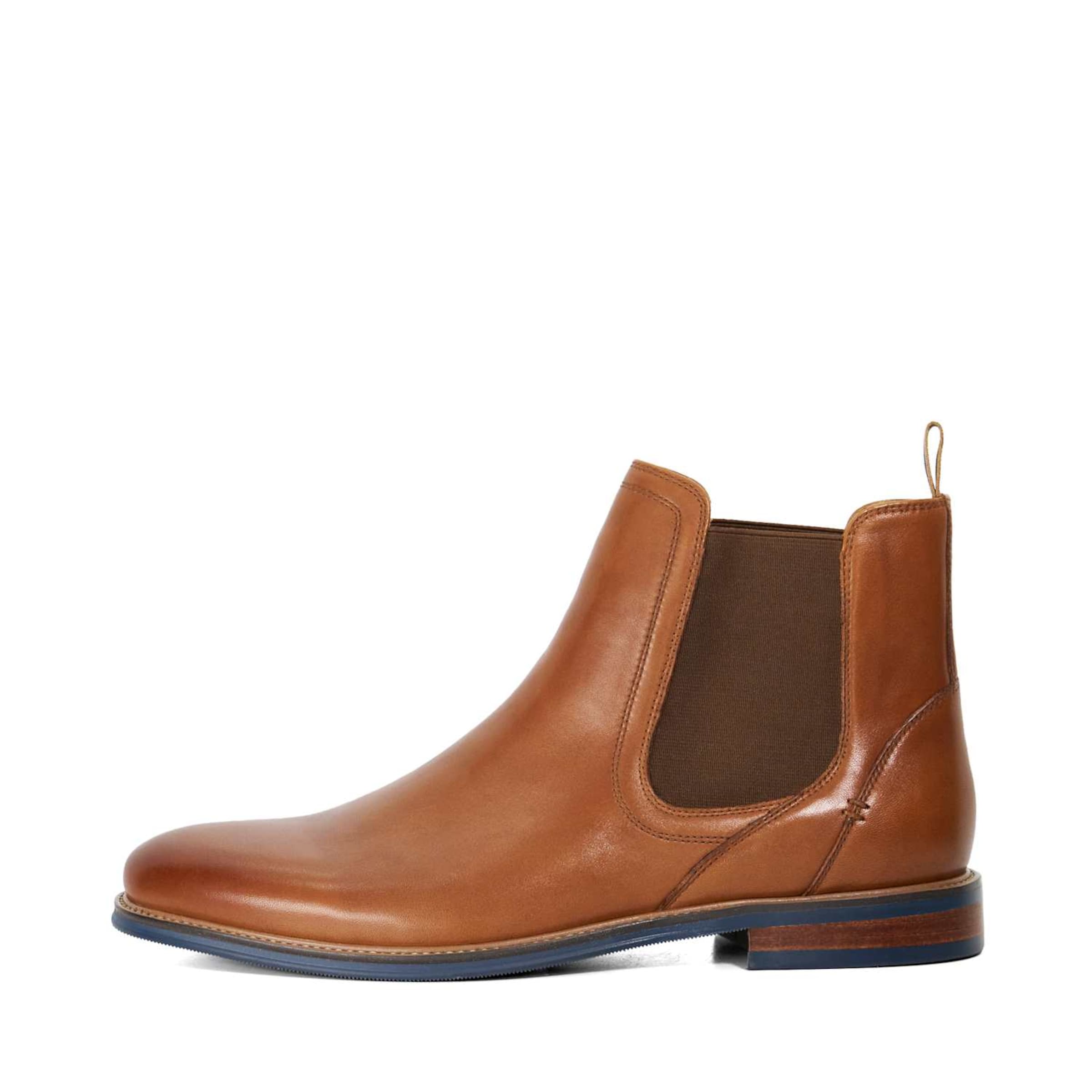 Dune LONDON Chelsea Boots 'Mckinley' in Braun