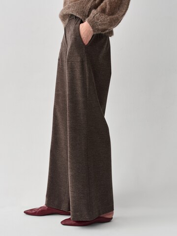 TATUUM - regular Pantalón 'FEDORA' en marrón