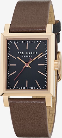 Montre à affichage analogique 'JAARETH' Ted Baker en marron : devant