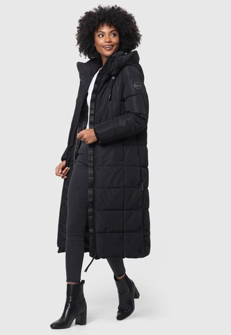 Manteau d’hiver 'Nadeshikoo XVI' MARIKOO en noir