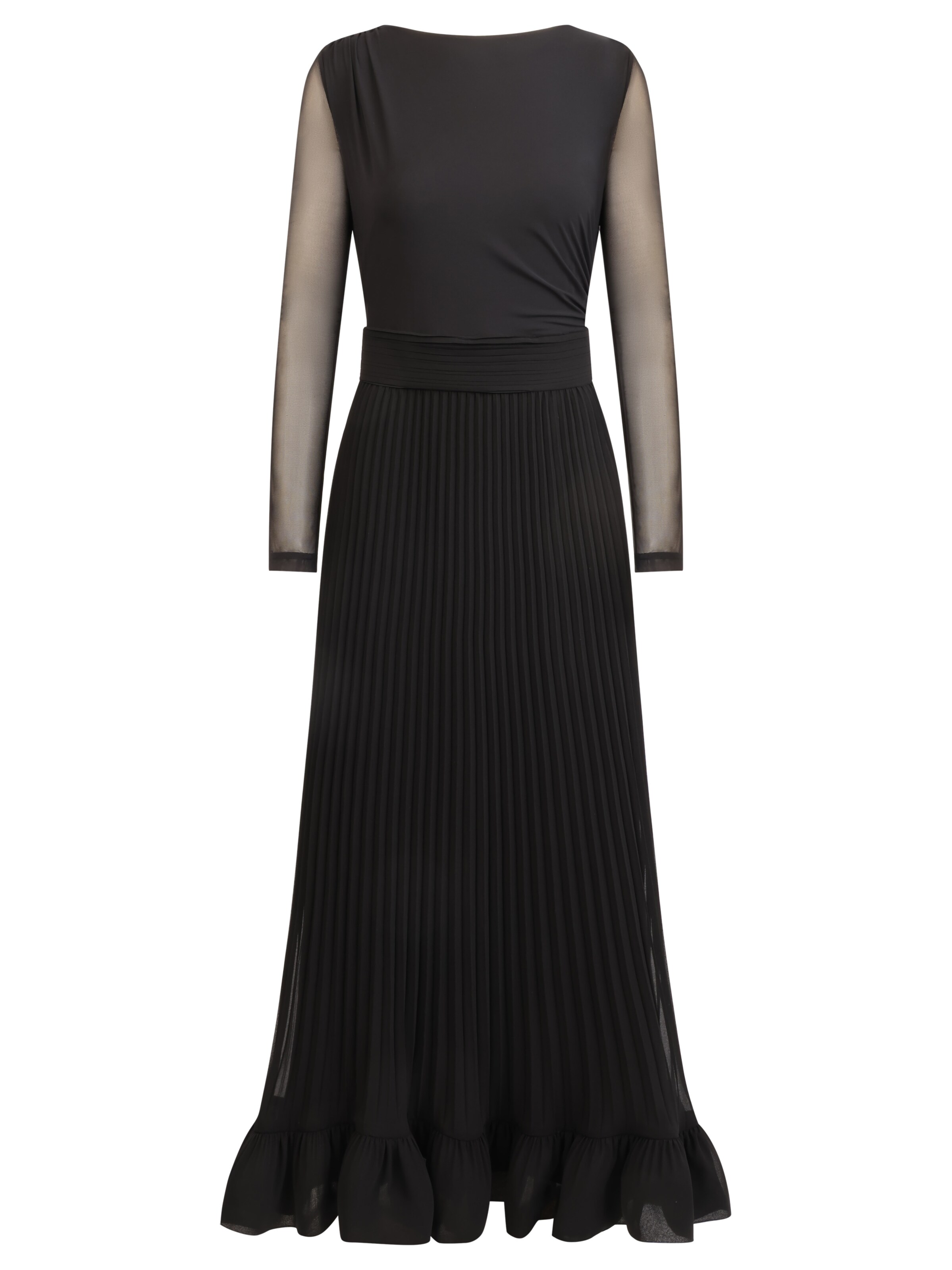 Kraimod - Vestido de noche en negro: frente