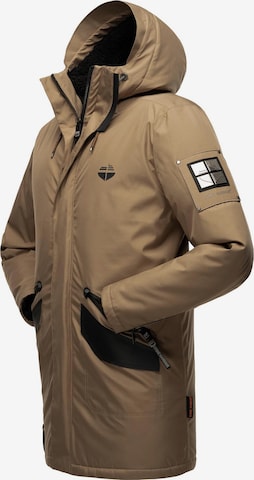 STONE HARBOUR Winter Parka 'Ragaan' in Brown