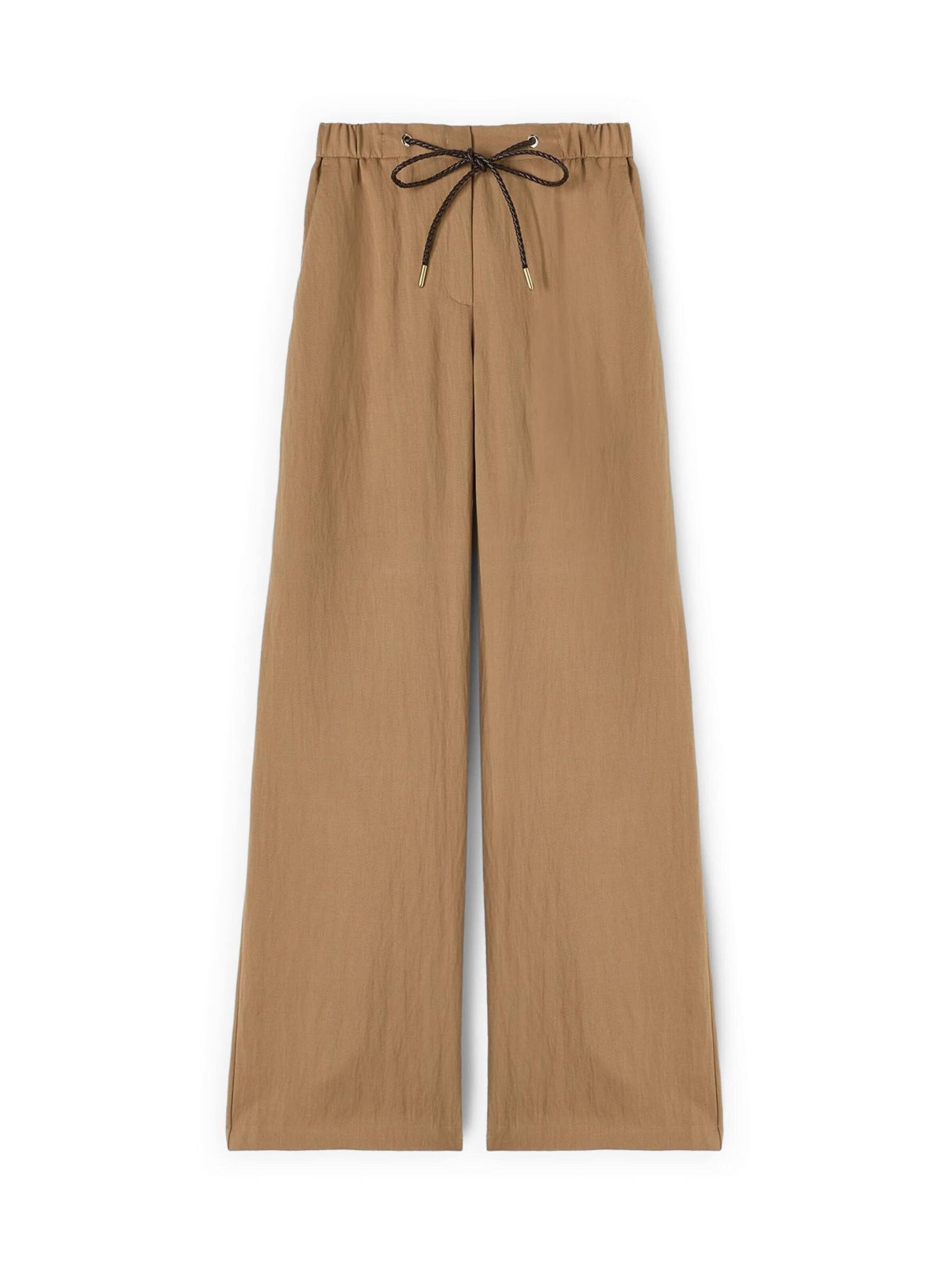 MOTIVI - Pierna ancha Pantalón en beige: frente