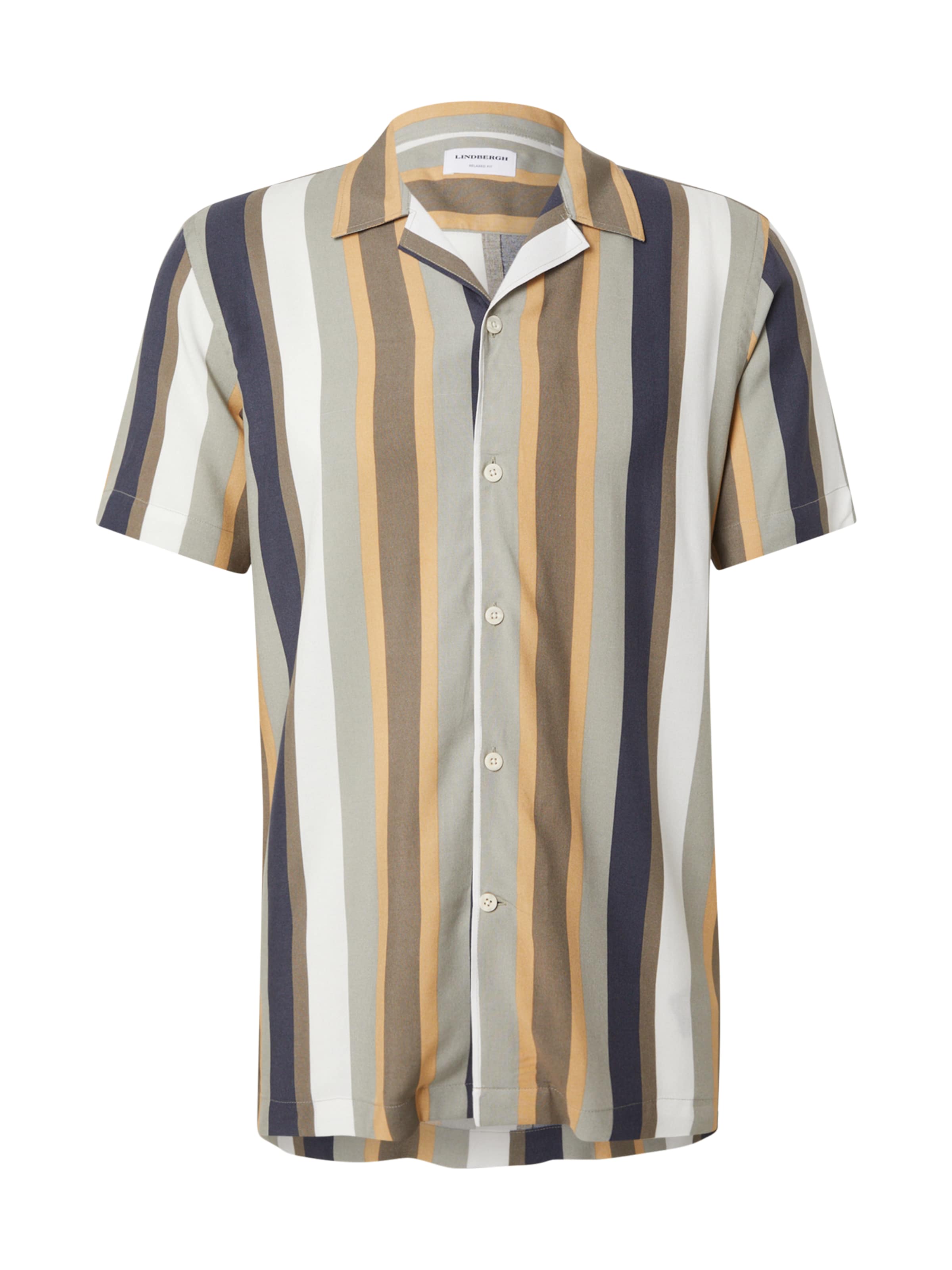 Lindbergh Regular fit Πουκάμισο σε πράσινο: μπροστά