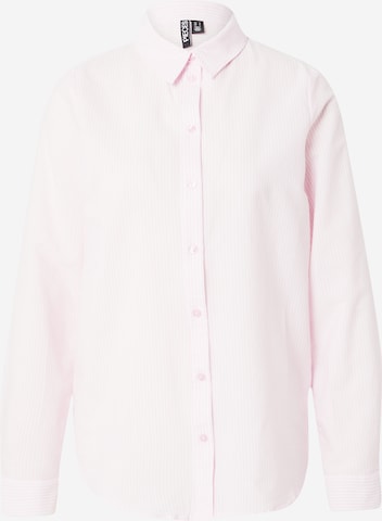 PIECES Μπλούζα 'MARLY' σε ροζ: μπροστά