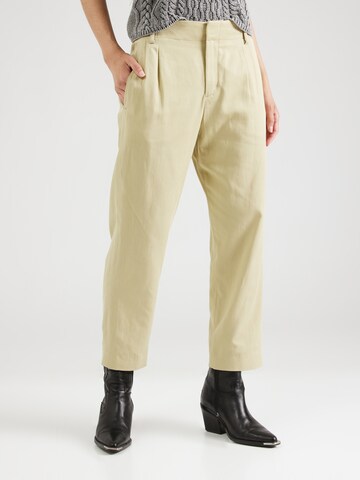 Regular Pantalon à pince 'DISPATCH_0' DRYKORN en jaune : devant