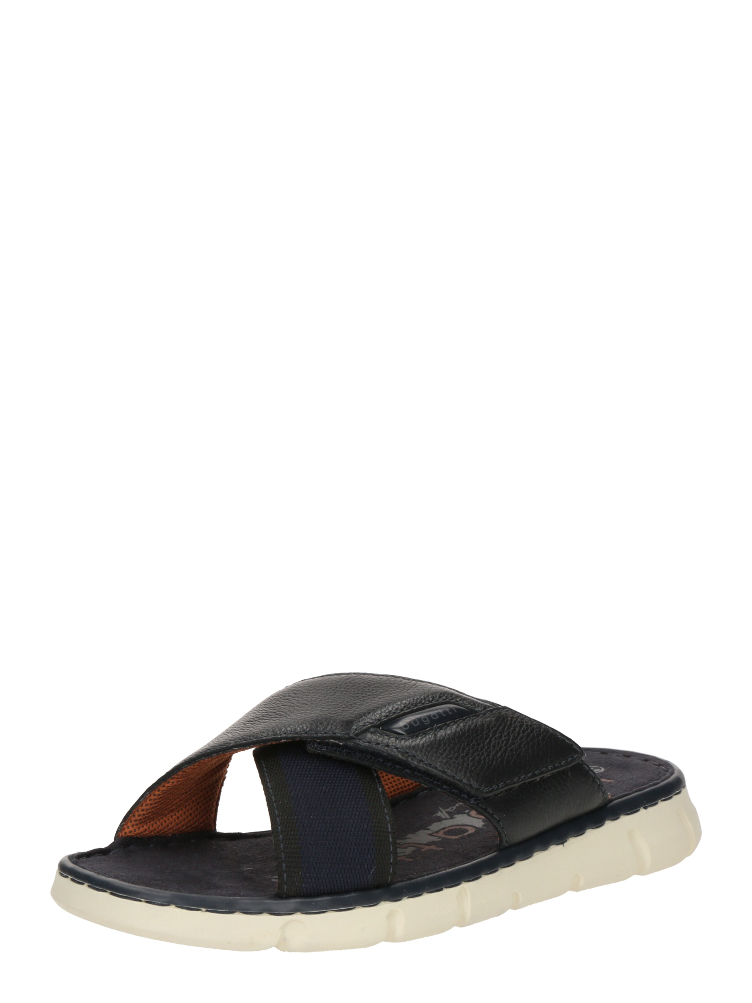 Mule bugatti en bleu : devant